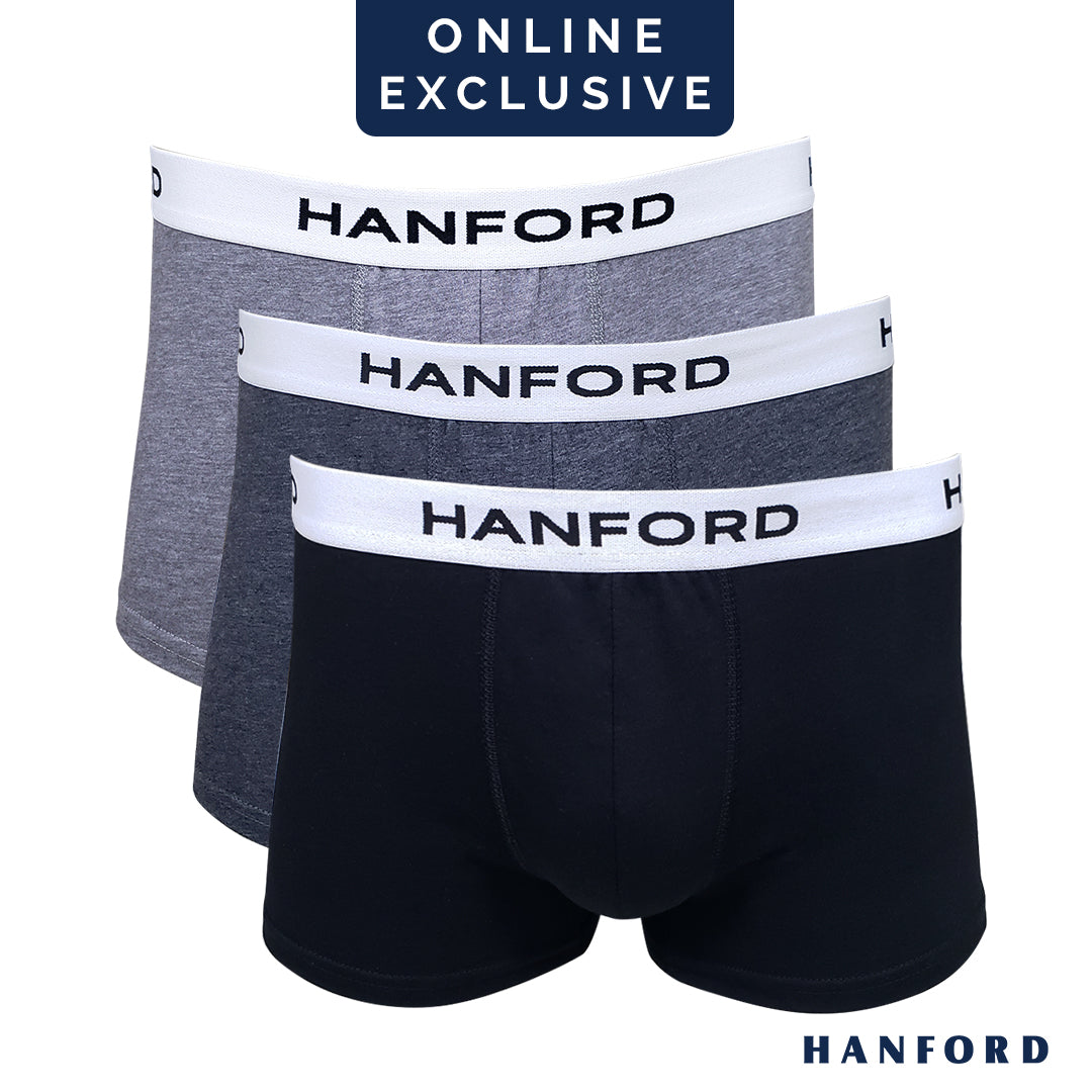 Hanford Jersey Knit Boxer Shorts Hanford Men Natural Cotton Knit