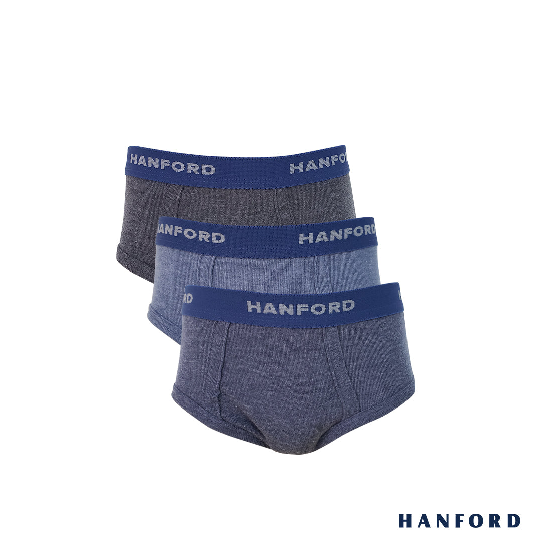 Hanford Kids/Teens Premium Ribbed Cotton Hipster Briefs Kyle - Assorte –  HANFORD
