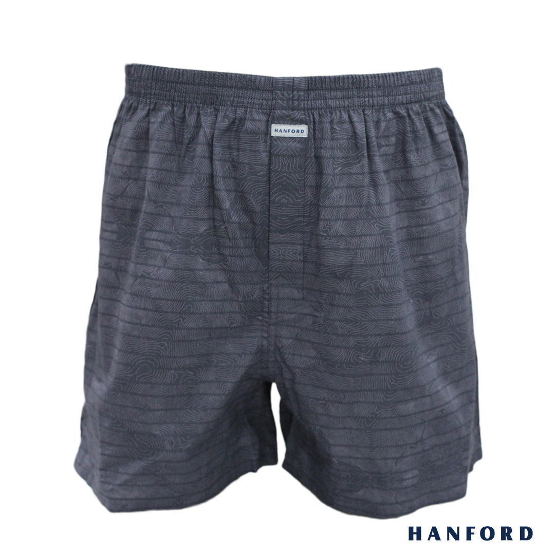 Hanford Men 100% Cotton Woven Boxer Shorts - Checkered SETJ (1PC/Singl –  HANFORD