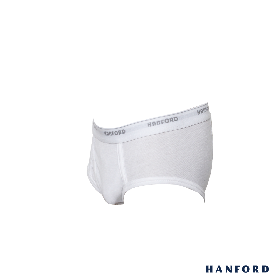Hanford Kids/Teens Premium Ribbed Cotton Classic Briefs w/ Fly Opening –  HANFORD