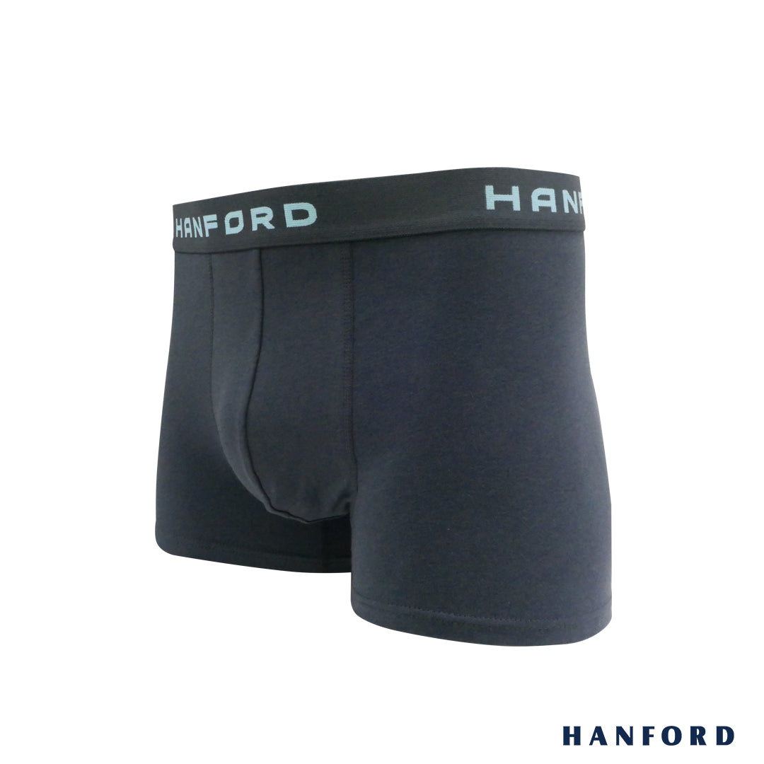 Hanford Men Quick Dry Travel Fitness Boxer Briefs - Forged Iron