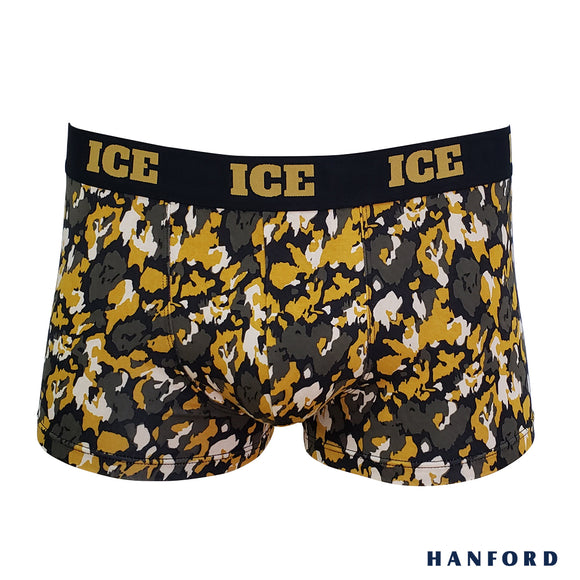 Hanford ICE Men Viscose w/ Spandex Boxer Briefs Geko - Gray (Single Pack)