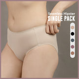ICE Next to Skin Ladies Women Seamless Heatpress Comfort Fit Silky Soft Hipster Panty Carin -  1pc