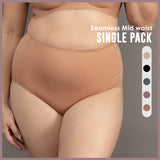 ICE Next to Skin Ladies Women Seamless Heatpress Comfort Silky Soft Mid Waist MidRise Panty Cleo 1pc