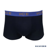 Hanford ICE Men Viscose w/ Spandex Boxer Briefs Tobin - Black (Single Pack)