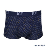 Hanford ICE Men Viscose w/ Spandex Boxer Briefs Clover - Navy Blazer (Single Pack)