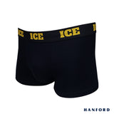 Hanford ICE Men Viscose w/ Spandex Boxer Briefs Leon - Black (Single Pack)