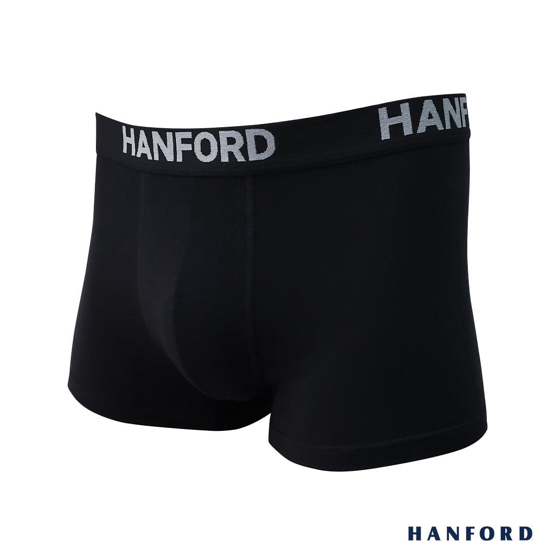 Hanford Men Cotton w/ Spandex Boxer Briefs Logan - Assorted Basic Colo ...