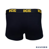 Hanford ICE Men Viscose w/ Spandex Boxer Briefs Leon - Black (Single Pack)