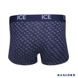 Hanford ICE Men Viscose w/ Spandex Boxer Briefs Clover - Navy Blazer (Single Pack)