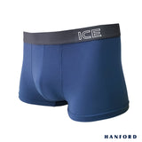 Hanford iCE Men Viscose w/ Spandex Boxer Briefs Dusty01 - Dark Denim (Single Pack)