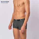 Hanford iCE Men Viscose w/ Spandex Boxer Briefs Aztec - Black/Aztec Print (Single Pack)