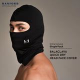 Hanford Athletic Quick Dry Balaclava Head Face Cover Motorcycle Bike Rider Sun Wind Protection (1pc)