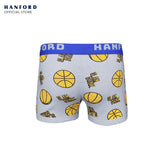 Hanford Kids/Teens Premium Ribben Cotton Hipster Boxer Briefs Basketball Print -Assorted (3in1 Pack)