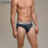 Hanford Men Regular Cotton Briefs OG Bryce - Assorted (3in1 Pack) S-2X