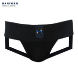 Hanford Athletic Men Supporter 3inches Plain Garter - Black (Single Pack)