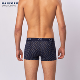 Hanford ICE Men Viscose w/ Spandex Boxer Briefs Clover - Navy Blazer (Single Pack)