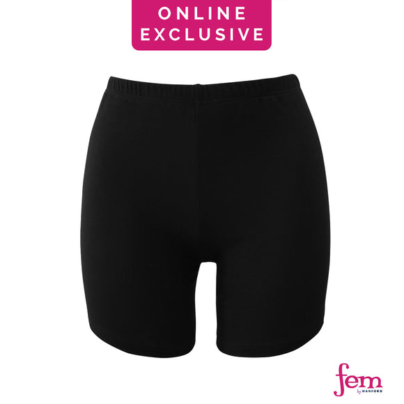 Fem by Hanford Women Ladies Teens Cotton W/ Spandex Inner Shorts Cycling Shorts Pantylet Keyla (1PC)