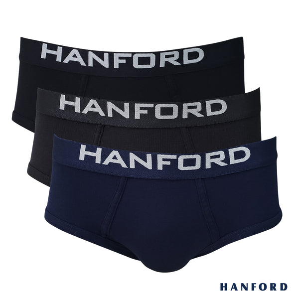 Hanford Men Premium Ribbed Cotton Modern Hipster Briefs Axton - Assort –  HANFORD