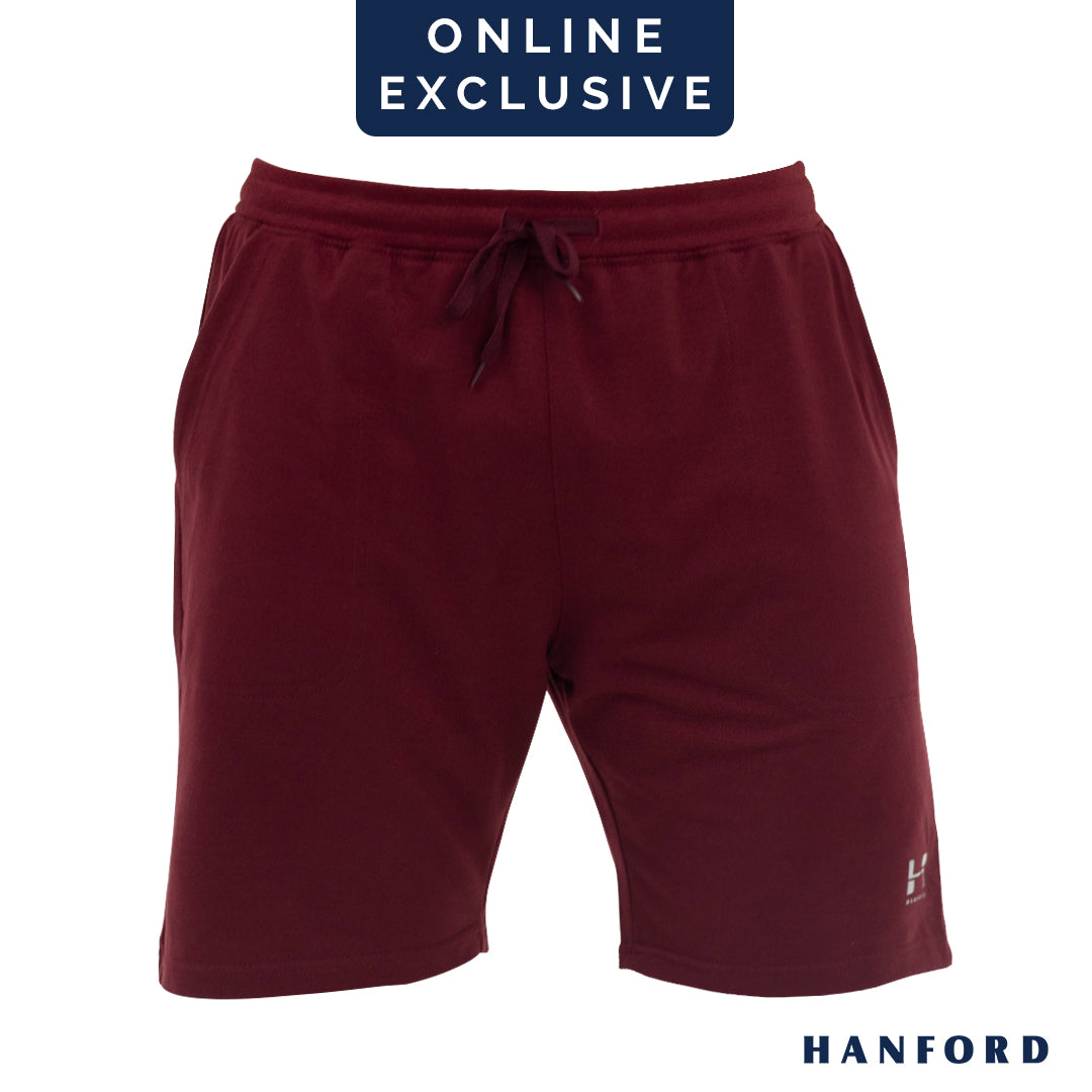 Hanford Men Sports Fitness Training Walking Drawstring with Pocket Jogger Shorts Jaggs (Single Pack)