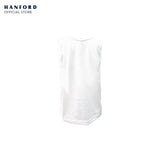 Hanford Kids Regular Cotton Single Jersey Tank - White (Single Pack)