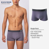 Hanford iCE Men Viscose w/ Spandex Boxer Briefs Dusty02 - Excalibur (Single Pack)
