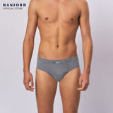 Hanford Men Regular Cotton Briefs Inside Garter Eyan - Assorted Basic Color (6in1 Value Pack Half Dozen)