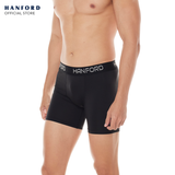 Hanford Athletic Men Pro Cool 2.0 Quick Dry Compression Boxer Shorts Flex01 - Black (Single Pack)