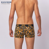 Hanford ICE Men Viscose w/ Spandex Boxer Briefs Geko - Gray (Single Pack)