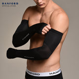 Hanford Athletic Quick Dry Arm Sleeves Hand Cover Motorcycle Bike Rider Sun Protection Deco (2pcs/1 Pair)