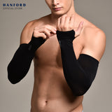 Hanford Athletic Quick Dry Arm Sleeves Hand Cover Motorcycle Bike Rider Sun Protection Deco (2pcs/1 Pair)