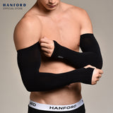 Hanford Athletic Quick Dry Arm Sleeves Hand Cover Motorcycle Bike Rider Sun Protection Deco (2pcs/1 Pair)