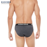 Hanford Men Regular Cotton Briefs Jaxen - Assorted Melange (3in1 Pack)