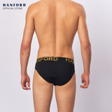 Hanford Men Regular Cotton Briefs OG Kent - Black (1PC/Single Pack)