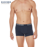 Hanford Men Cotton w/ Spandex Boxer Briefs Logan - Assorted Basic Colors (3in1 Pack) S-4X Big Plus Size