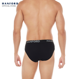 Hanford Men Regular Cotton Briefs Logan - Assorted Basic Colors (3in1 Pack) S-4X Big Plus Size