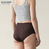 Fem by Hanford Ladies Women Plus Size Classic Brief Mid Waist Mom Panty - Macy (3in1 Pack) S-3X