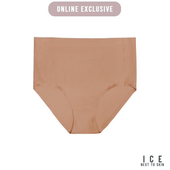 ICE Next to Skin Ladies Women Seamless Heatpress Comfort Silky Soft Mid Waist MidRise Panty Cleo 1pc