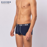 Hanford iCE Men Viscose w/ Spandex Boxer Briefs w/ Pouch Contrast Stitch Nolan03 -Ninja (Single Pack)