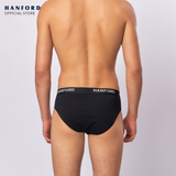Hanford Men Regular Cotton Briefs OG Prime - Black (1PC/Single Pack) S-4X Big Plus Size