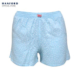 Fem by Hanford Ladies Women 100% Premium Cotton Woven Comfy Sleep Lounge Boxer Shorts Wendi 01 04 05 (1PC) Big Plus Size