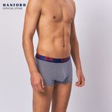 Hanford ICE Men Viscose w/ Spandex Boxer Briefs Quad - Blue Opal (Single Pack)