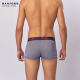 Hanford ICE Men Viscose w/ Spandex Boxer Briefs Quad - Blue Opal (Single Pack)