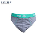 Hanford Kids/Teens Cotton Hipster Briefs Racket - Gray Melange with Assorted Garters (3in1 Pack)