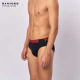 Hanford Men Regular Cotton Briefs OG Reed - Black (1PC/Single Pack)