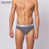 Hanford Men Regular Cotton Briefs OG Ridge - Assorted Melange (3in1 Pack)