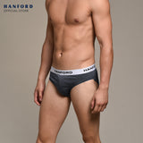 Hanford Men Regular Cotton Briefs OG Ridge - Assorted Melange (3in1 Pack)