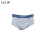 Hanford Kids/Teens Premium Ribbed Cotton Hipster Briefs W/ Fly Opening Scott - Assorted (3in1 Pack)