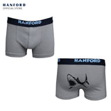 Hanford Kids/Teens Cotton Hipster Boxer Briefs Sharky - Shark Print  (3in1 Pack)