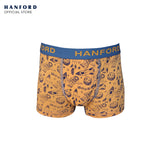 Hanford Kids/Teens Cotton Hipster Boxer Briefs Space - Space Rocks Astronaut & Stripe Print (3in1 Pack)